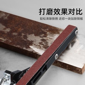 <b>Angle</b> <b>Grinder</b> Belt Sander Attachment Aluminum Alloy For General Grinding And Polishing Accessories - Product Image 3