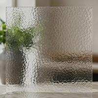 Verre ondulé à motif cannelé Moru de 5 mm à 15 mm pour meubles/architectures/décorations
