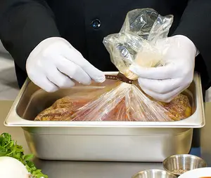 19英寸x 24.5英寸25包食品级尼龙PA多用途火鸡尺寸烤箱袋，用于当天火鸡烘焙烹饪