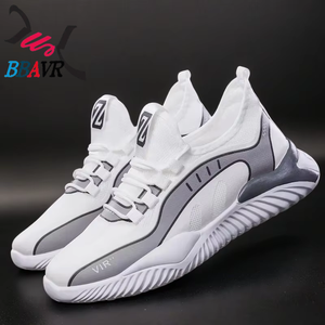 Zapatillas Deportivas Transpirables para Hombre, Estilo Caminata, con Parte Superior de Malla de PU y Suela de Goma, Disponibles en Stock - Product Image 5