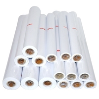 Rollo de Papel de Dibujo Blanco de 80 Gsm A0 A1 A2 A3 A4, Rollo de Papel para Impresora para CAD