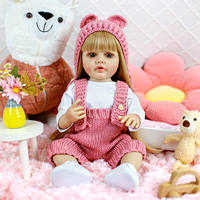 Lifereborn Poupées Réalistes Betty Reborn Fille Douce de 55 CM (22 Pouces) à Prix Ultra Réduit, Jouets en Peluche pour Bébés et Enfants, Idéales pour Cadeaux