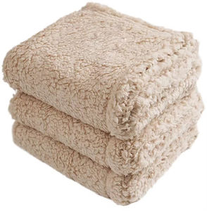 Soft Cotton Fleece Pet Blankets Warm Dog <b>Cat</b> Blanket Cushion Cover Pet <b>Bed</b> Supplies - Product Image 1
