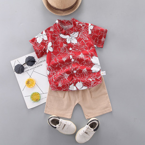 <span class=keywords><strong>Vestiti</strong></span> da ragazzo 2025 da 0 a 4 anni con risvolto completo abbigliamento da bambino con stampa <span class=keywords><strong>per</strong></span> bambino maschio set di <span class=keywords><strong>vestiti</strong></span> da bambino a due pezzi dell'Asia sudorientale - Product Image 3