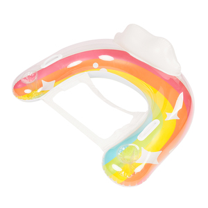 Rainbow Custom Adult &amp; Kids PVC Inflatable <strong>Pool</strong> <strong>Floats</strong> <strong>Chairs</strong> Swimming <strong>Pool</strong> <strong>Lounges</strong> Floating Hammock Fun Summer Water Party - Product Image 6
