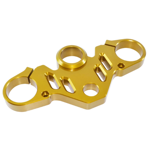 Puente de abrazadera de horquilla superior de árbol triple superior CNC dorado para YAMAHA YZF R15 V4 2021-2022 - Product Image 3