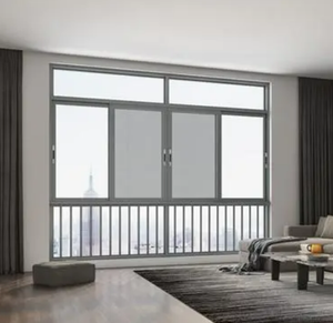 TOMA-AS2047 khung nhôm trượt cửa sổ kính bão tác động hai lớp kính - Product Image 6