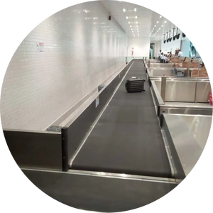 Pvc Banda Transportadora Luchthavenbagage Geautomatiseerde Transportband - Product Image 1