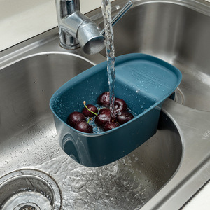 En gros CL103 Passoire de cuisine autoportante pour fruits et légumes, panier égouttoir et filtre à restes alimentaires - Product Image 6