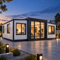 Maison préfabriquée écologique en conteneur, maison modulaire isolée moderne pour bureau de jardin et maison d'hôtes