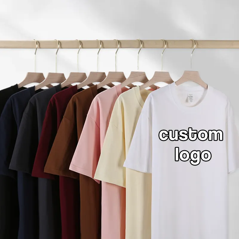 Camiseta masculina de algodão liso com estampa personalizada e logotipo gráfico, camiseta de sublimação para homens, fabricante de camisetas
