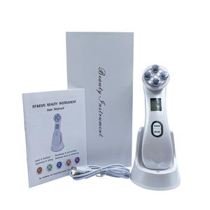 SHOmfrs fábrica de alta frecuencia <span class=keywords><strong>terapia</strong></span> de luz roja cara cuello microcorriente uso doméstico máquina de estiramiento de la piel OEM/ODM piel personalizada - Product Image 2