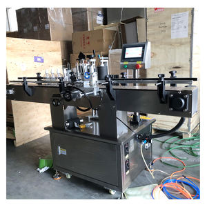 Machine d'étiquetage automatique de vin pour bouteilles, pots et barils en plastique - Orientation, étiquetage, moteur, PLC, papier, utilisation facile - Product Image 2