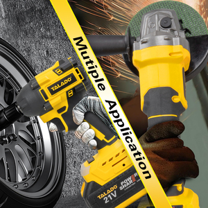 Set <span class=keywords><strong>di</strong></span> utensili elettrici portatili con luce a LED smerigliatrice angolare e chiave multifunzione popolare per <span class=keywords><strong>lavori</strong></span> <span class=keywords><strong>di</strong></span> carpenteria - Product Image 5