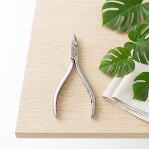 KS-02 KSA กรรไกรตัดเล็บสแตนเลส ปากกว้าง ใบมีดแบนตรง ทนทาน สำหรับมืออาชีพ - Product Image 4