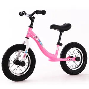 Primeiro bicicleta para meninos e meninas, primeiro bicicleta rosa de aço carbono de 12 polegadas para bebês e meninas