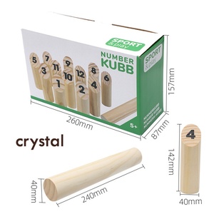 Jouets <span class=keywords><strong>en</strong></span> bois Crystal <span class=keywords><strong>en</strong></span> promotion : Jeu de lancer de colonnes finlandaises pour le plaisir <span class=keywords><strong>en</strong></span> plein air, pour enfants et adultes, jouets interactifs de team building - Product Image 2
