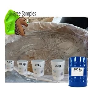 Platinum Cure Rtv2 materia prima in gomma siliconica liquida per la produzione di stampi