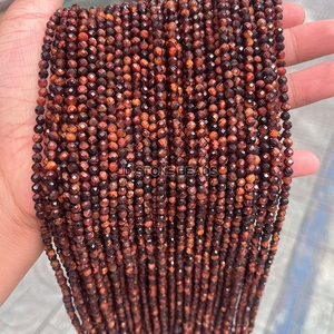 Jd đá quý bán buôn tự nhiên Tiger Eye hạt chất lượng cao lỏng vòng mặt freeform hạt cho DIY đồ trang sức làm - Product Image 4