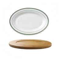 Offre Spéciale assiette à dîner personnalisée multi-tailles assiette à manger en porcelaine domestique assiettes à vaisselle en céramique de Style impression