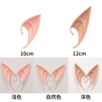 Meilleures ventes transfrontalières : Accessoires de cosplay Oreilles d'elfe pour Halloween, Fausses dents de vampire, Oreilles de fée, Vente en gros