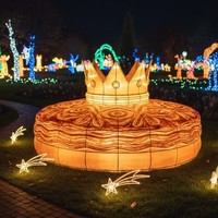 Große interaktive Laternen-Dekoration für den Tag der Toten in Mexiko – für den Innen- und Außenbereich, Themenpark-Lichtshow