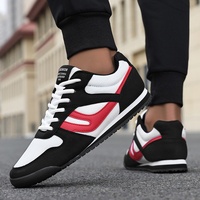 Nouvelles chaussures décontractées d'été grande taille, transfrontalières, à lacets, en maille respirante, légères et antidérapantes pour hommes et femmes, toutes saisons