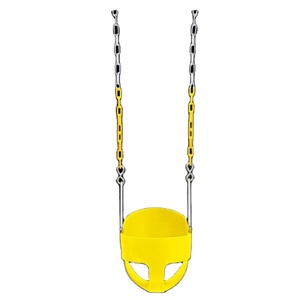 Enfant en bas âge bébé EVA seau balançoire siège jouets en plastique chaise suspendue siège unique intérieur extérieur avec 1.68 chaîne - Product Image 2