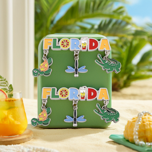Travelpro Custom Animal Key Chain Metal Souvenir Fridge Magnet <strong>Sunshine</strong> and Beach Design Magnetic Refrigerator Decoration <strong>Gifts</strong> - Product Image 5