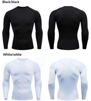 Vêtements de sport pour hommes, collants de sport professionnels, entraînement, course à pied, basketball, couche de base, séchage rapide, évacuation de la transpiration, haute élasticité, été