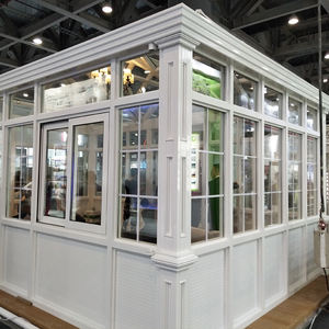 حديقة حديثة فاخرة من الألومنيوم مع نظام تهوية وسقف من الزجاج المقسى للحماية من فوق البنفسجية - Product Image 3