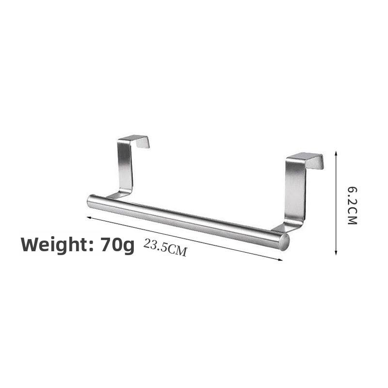 silver Hanging Towel Rack-Small