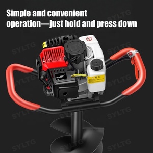 Xách tay 158cc 198cc 199cc mặt đất sâu cột lỗ Digger Trái Đất khoan khoan máy - Product Image 3