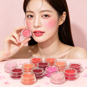 ที่มีคุณภาพสูง Cr Me แต่งหน้าบลัชออนฉลากส่วนตัว Pomada เจล De Rubor - Product Image 1