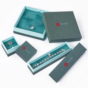 Fabrication en gros de boîtes à bijoux en papier avec logo personnalisé, emballage de bijoux de luxe unique, OEM ODM, ensemble de boîtes de présentation de bijoux personnalisées - Product Image 6