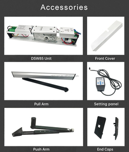 Abridor de puerta abatible eléctrico automático de alta resistencia de 400kg, brazo pequeño de tracción/empuje con estilo de motor de puerta única para uso doméstico - Product Image 4