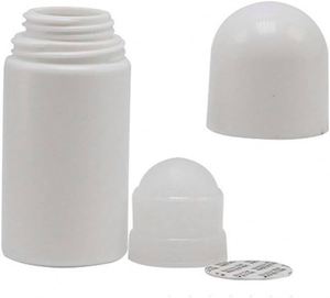 Contenant cosmétique de soins personnels en gros, vide, en plastique, pour déodorant liquide à bille, tailles 30ml, 50ml, 100ml, avec sérigraphie - Product Image 2