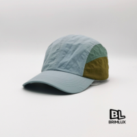 Casquette de camping extérieure personnalisée, respirante, imperméable, en nylon léger, séchage rapide, réglable, unisexe, avec cordon, chapeau de soleil sportif