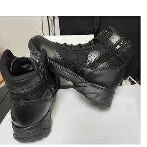 Botas de Senderismo para Hombre TSA03, Ideales para Clima Cálido de Verano, de Cuero Vacuno de Grano Completo con Cierre Lateral y Orificios de Ventilación - Product Image 5