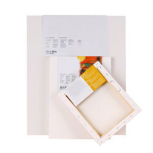 Toile blanche tendue de qualité supérieure, de différentes tailles, sur <span class=keywords><strong>mesure</strong></span>, en gros, pour la peinture - Product Image 1