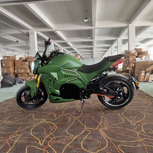 New High Speed 5000W 72V Mid Drive Electric Motorcycle Adult Racing Sportbike <b>Powerful</b> Electric Motorbike with Alloy <b>Hubs</b> - Product Image 1