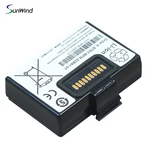 Baterai pengganti 7.2V untuk Zebra ZQ300 ZQ320 Baterai Printer Label P1083277-002 2280mah