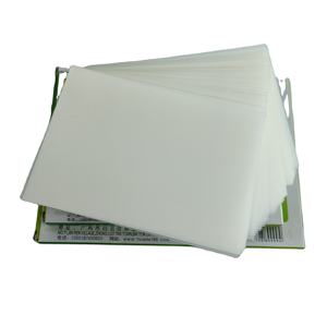 Film étirable de haute qualité 80mic 125mic, pochettes de <span class=keywords><strong>plastification</strong></span> mate A4/<span class=keywords><strong>A3</strong></span>, PET souple, soluble dans l'eau, faible MOQ, échantillon gratuit - Product Image 1