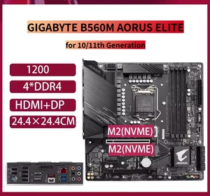 Carte mère originale pour ASUS/GIGABYTE H510 B560 <span class=keywords><strong>Z490</strong></span> Z590 Series, 10e/11e génération, LGA1200, DDR4, chipset Intel H510, réseau Gigabit - Product Image 5