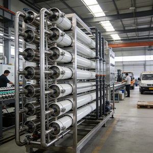 Planta de Tratamiento de Agua de Acero Inoxidable EDI Ultrapura Personalizada Mr. Purifier de Doble Paso para Industrias Manufactureras - Product Image 1