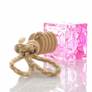 High Quality Wooden Cap Car Perfume Bottle <b>Air</b> Freshener - Product Image 5