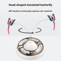 Acmazon - Vente flash - Jouets interactifs pour animaux de compagnie d'intérieur - Disques volants durables pour chats - Matériel plastique durable - Taille XL