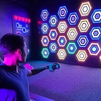 Jeu de lancer interactif en PVC pour parc d'aventure, sport d'équipe en intérieur, défi de réaction, lancer actif, amusement