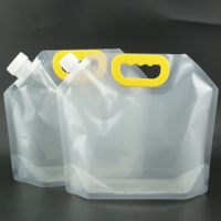 5L 10L transparent bec poche boisson poche avec bec emballage boisson sac boisson sac bébé nourriture bec poche lait