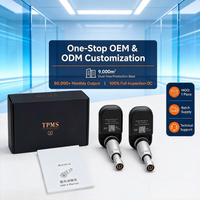 Sensor Pemantau Tekanan Ban Sepeda Motor BLE 5.2 IP67 Sensor TPMS Terintegrasi Presisi 0.05 Bar Baterai 5 Tahun OEM ODM Kustom